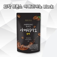 [희창] 브론스 아메리카노 블랙 190ml x 10개입 / 편의점 파우치 커피